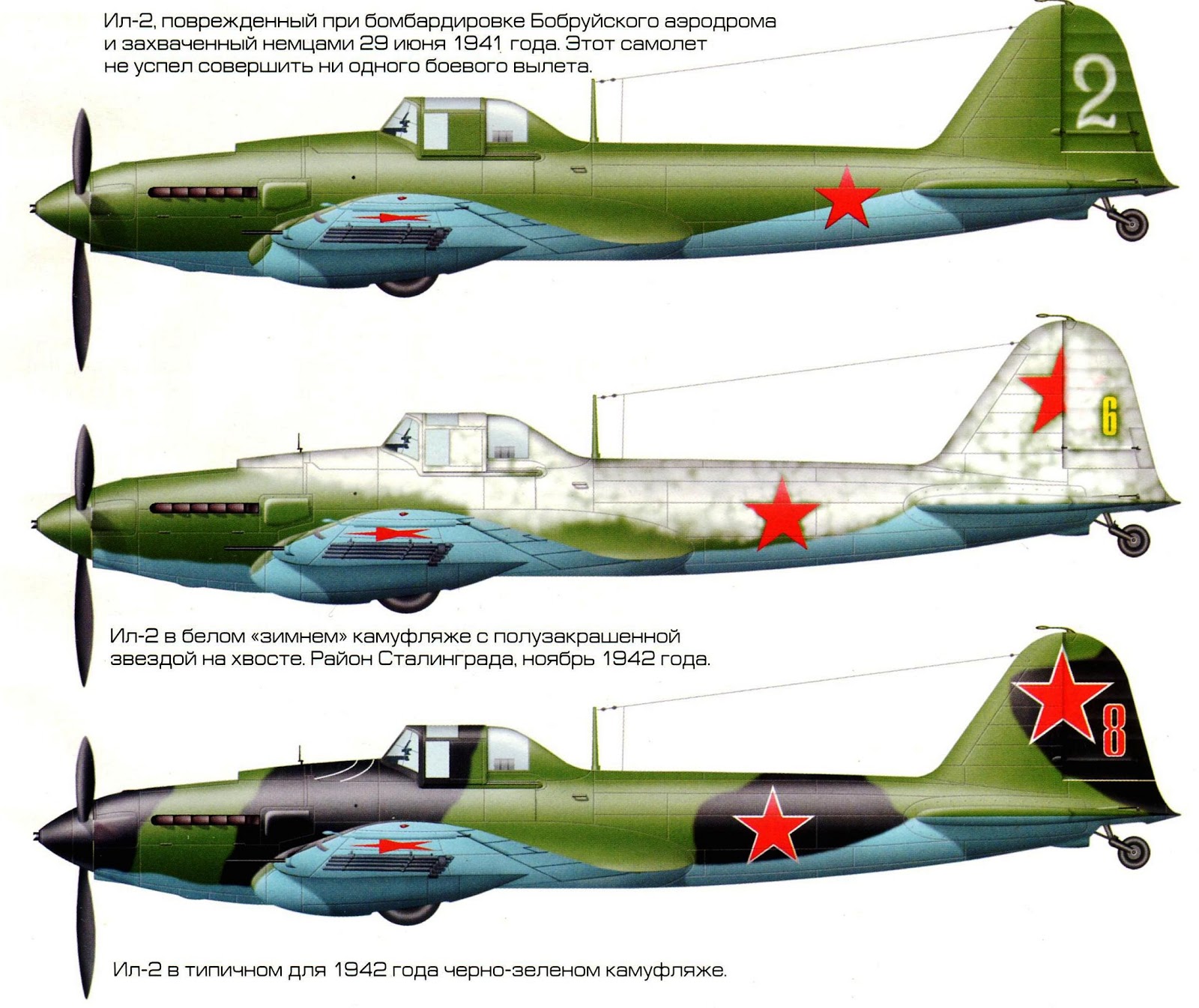 Одноместный штурмовик Ил-2 (БШ-2 № 2). - Российская авиация